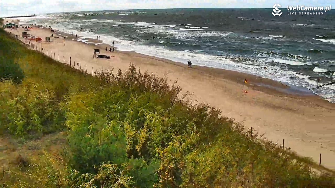 DZIWNÓW  - widok na plażę - 22 sierpień 2026, 16:42
