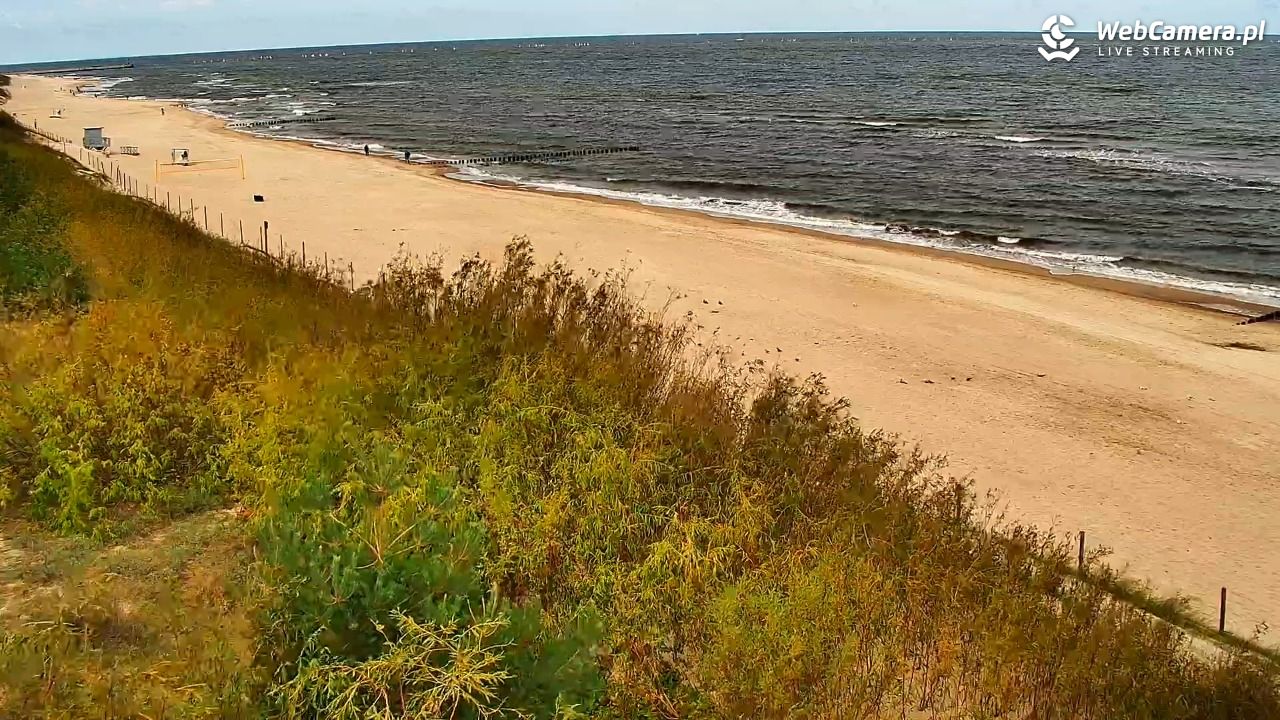 DZIWNÓW  - widok na plażę - 18 wresień 2026, 10:58