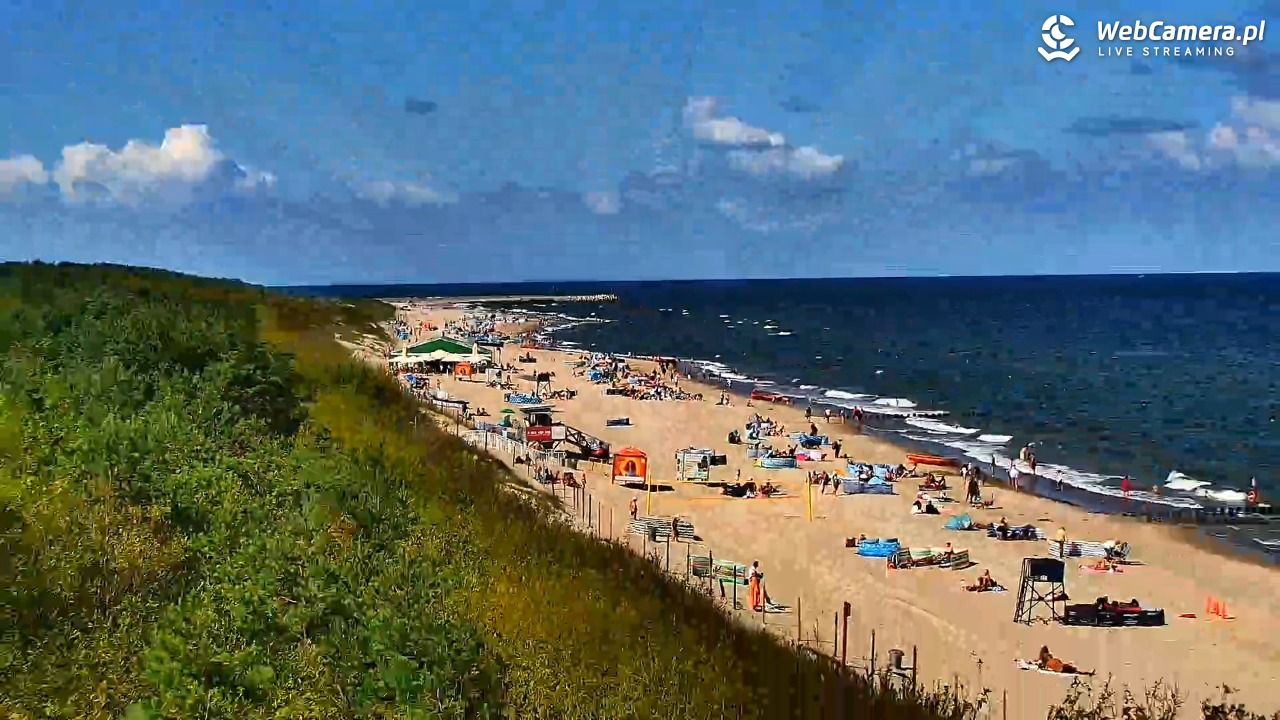 DZIWNÓW  - widok na plażę - 08 sierpień 2026, 10:51