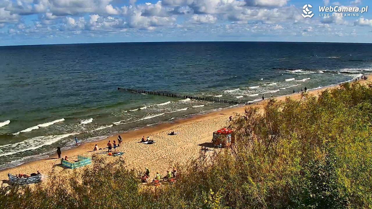 DZIWNÓW  - widok na plażę - 08 sierpień 2026, 10:05