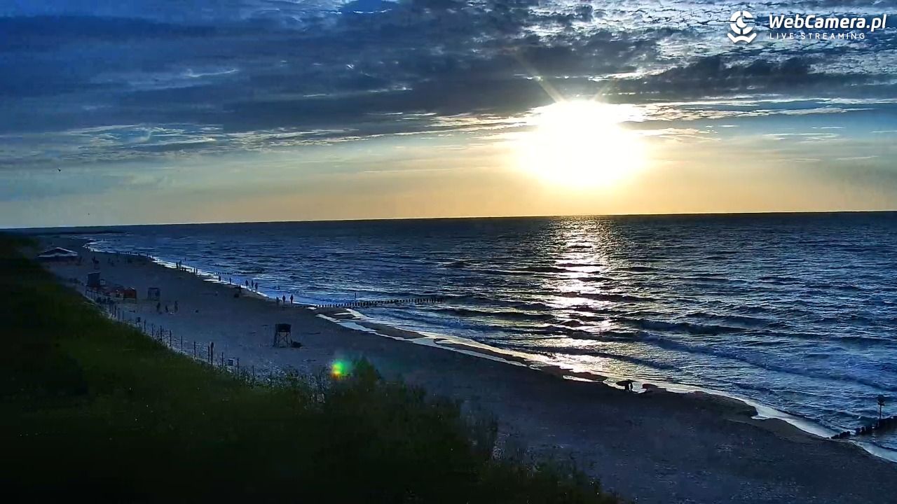 DZIWNÓW  - widok na plażę - 06 sierpień 2026, 20:02
