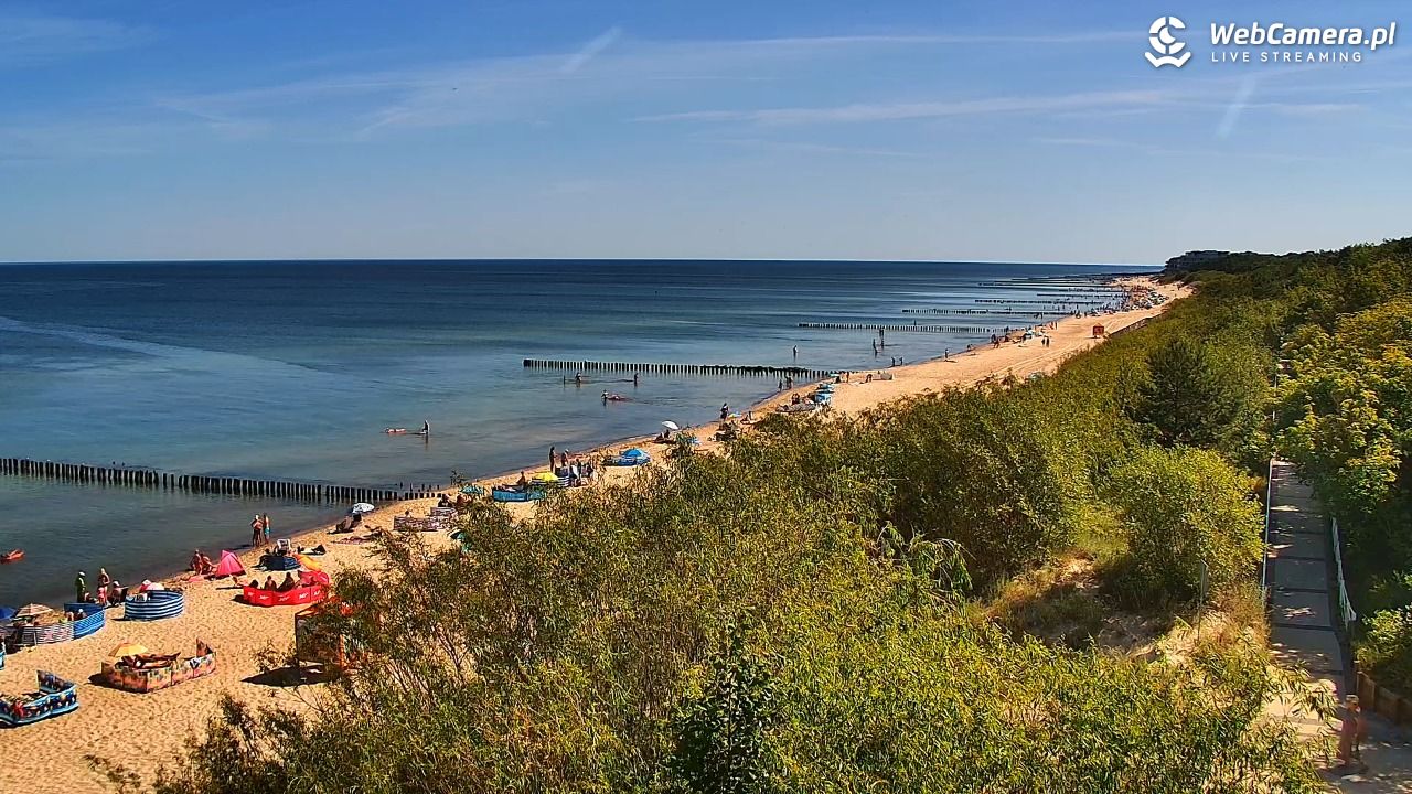 DZIWNÓW  - widok na plażę - 27 czerwiec 2026, 10:32