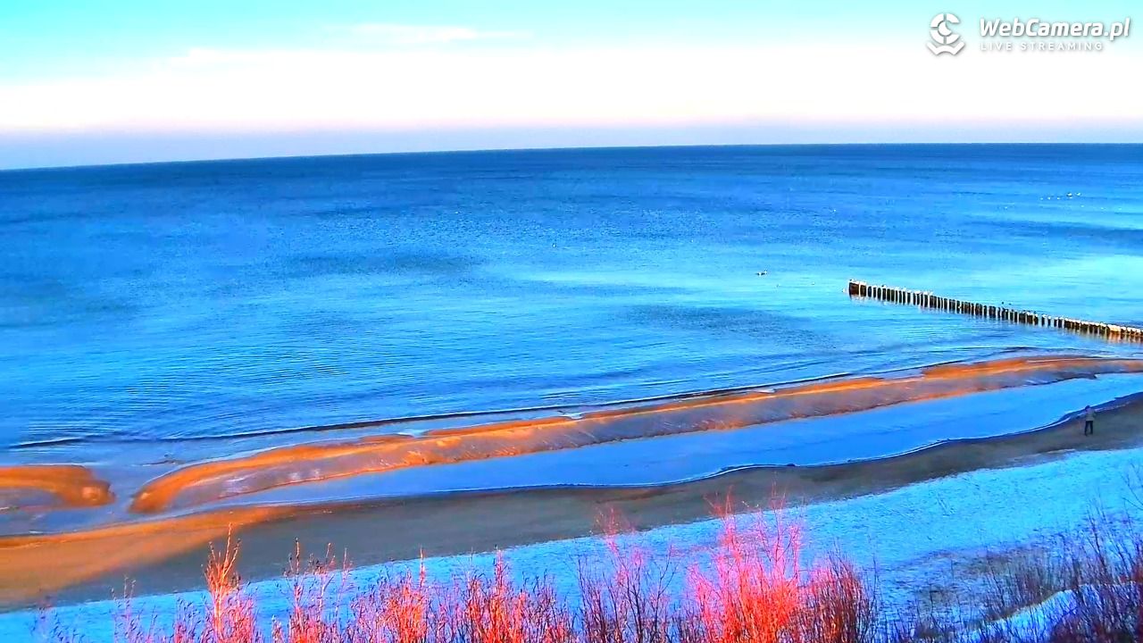 DZIWNÓW  - widok na plażę - 07 styczeń 2026, 13:55