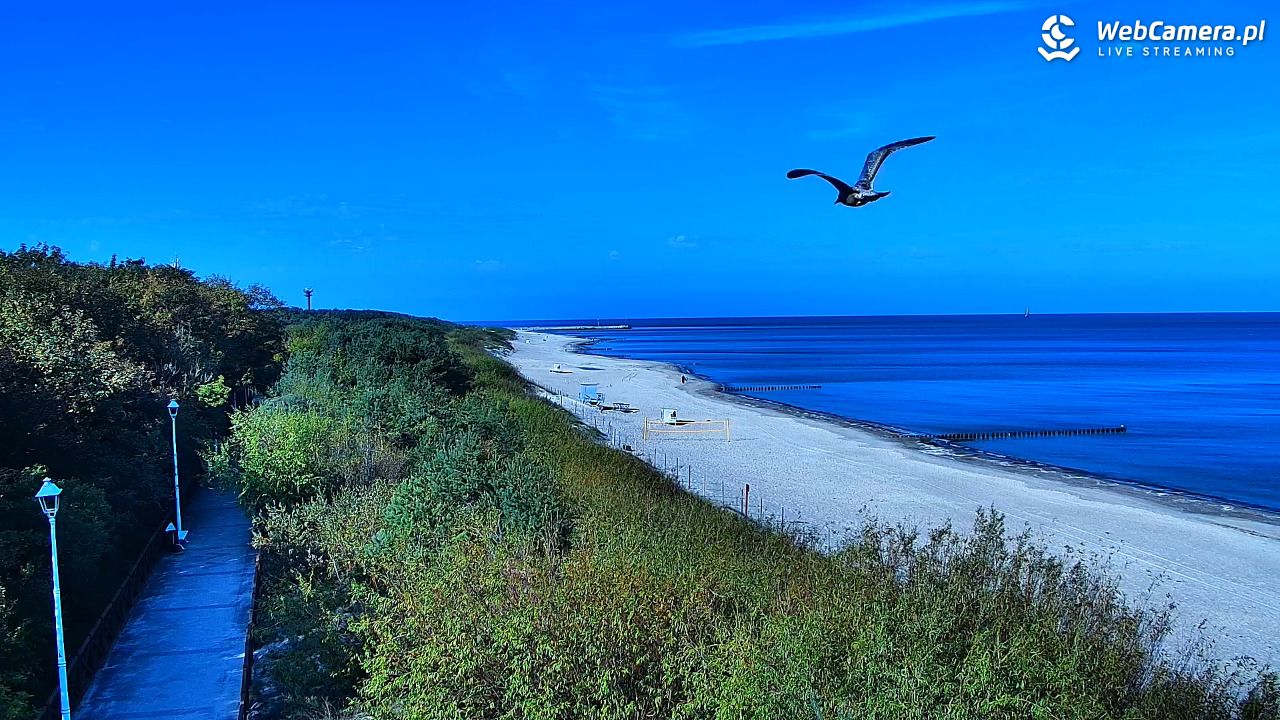 DZIWNÓW  - widok na plażę - 15 wresień 2026, 09:57