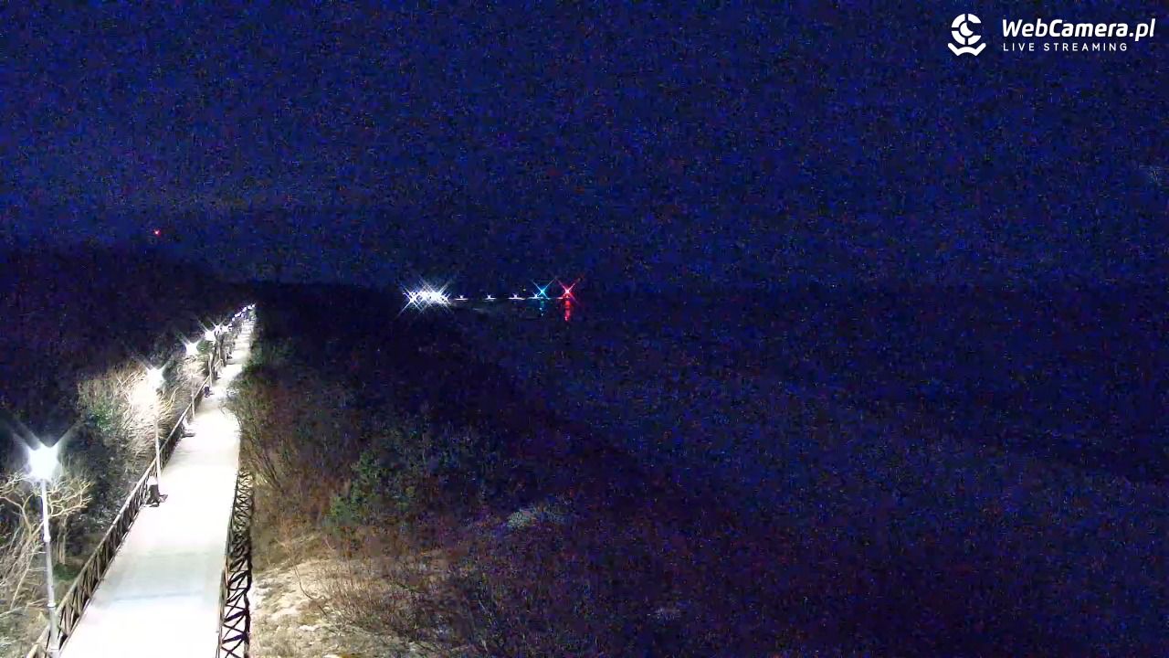 DZIWNÓW  - widok na plażę - 01 marzec 2026, 20:39