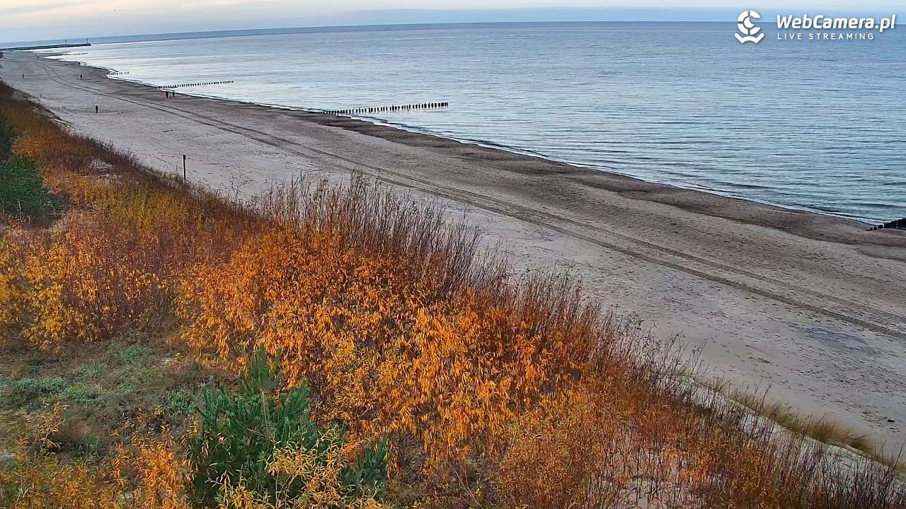 DZIWNÓW  - widok na plażę - 02 listopad 2025, 14:53
