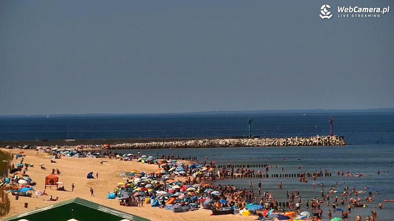 DZIWNÓW  - widok na plażę - 27 czerwiec 2026, 11:51