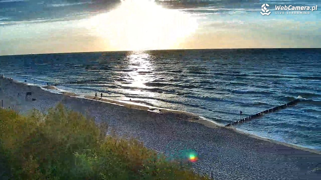 DZIWNÓW  - widok na plażę - 06 sierpień 2026, 20:04
