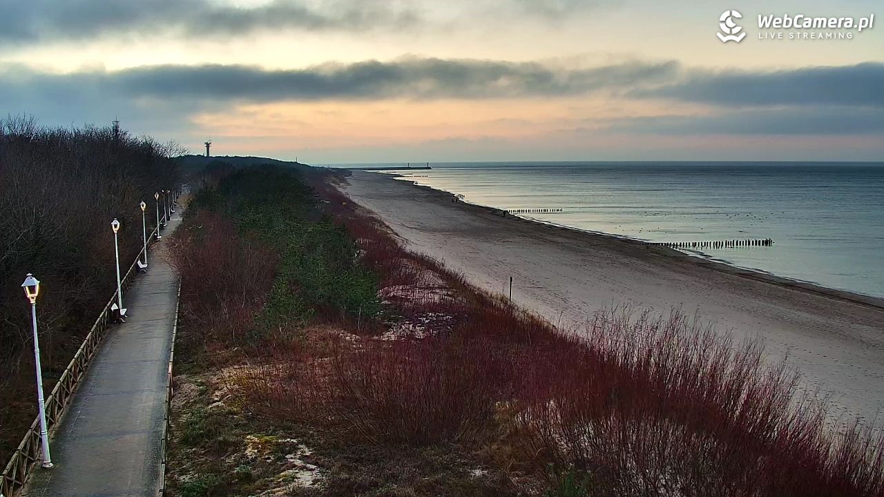 DZIWNÓW  - widok na plażę - 15 grudzień 2025, 15:43