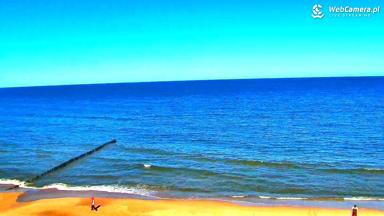 DZIWNÓW  - widok na plażę - 08 kwiecień 2026, 12:16