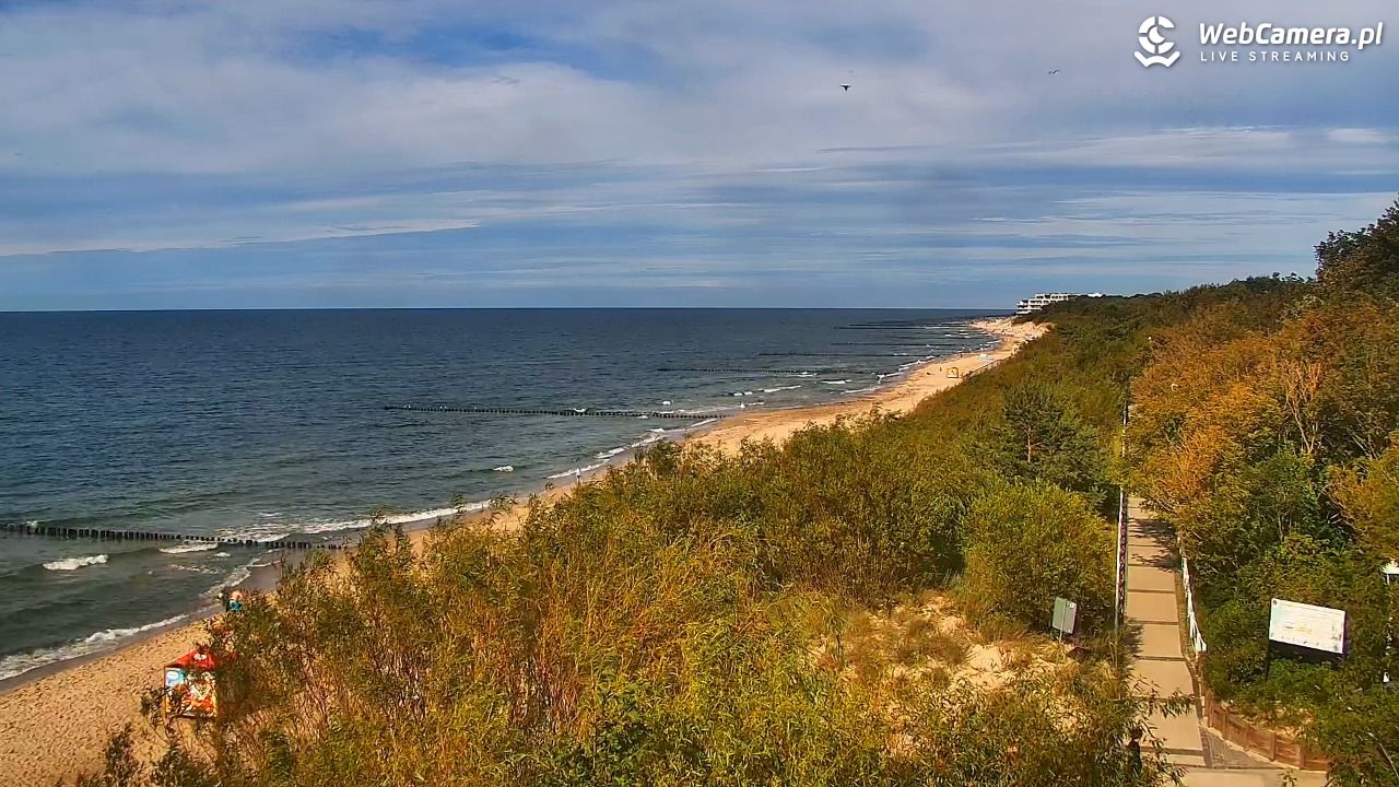 DZIWNÓW  - widok na plażę - 10 lipiec 2026, 17:17