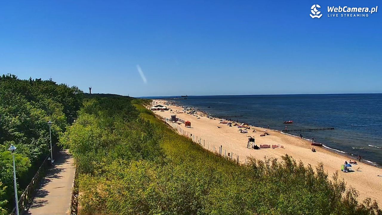 DZIWNÓW  - widok na plażę - 26 czerwiec 2026, 13:51