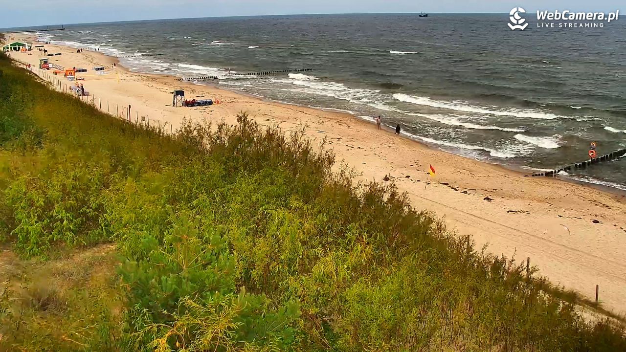 DZIWNÓW  - widok na plażę - 24 lipiec 2026, 10:41
