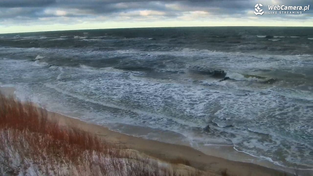 DZIWNÓW  - widok na plażę - 11 styczeń 2026, 11:08