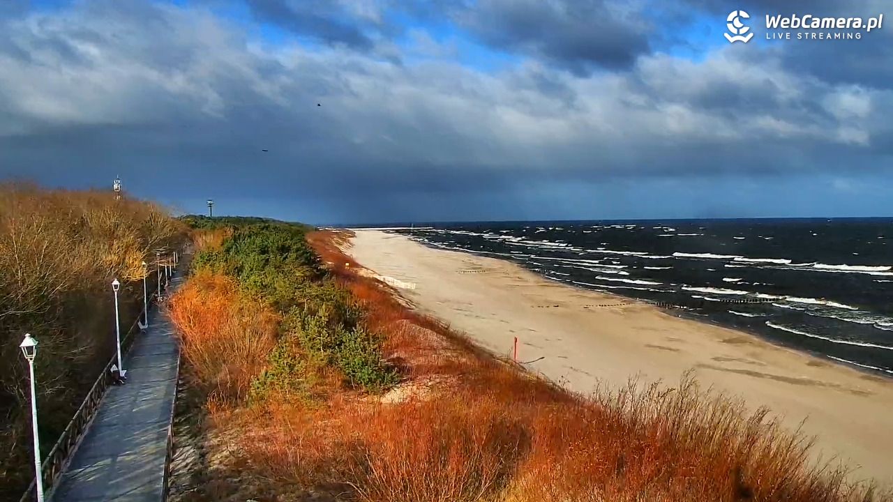 DZIWNÓW  - widok na plażę - 06 kwiecień 2026, 08:22