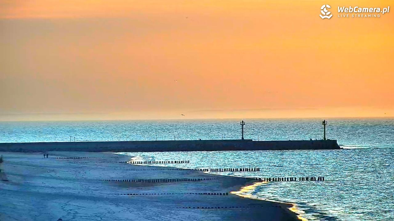 DZIWNÓW  - widok na plażę - 17 marzec 2026, 17:56