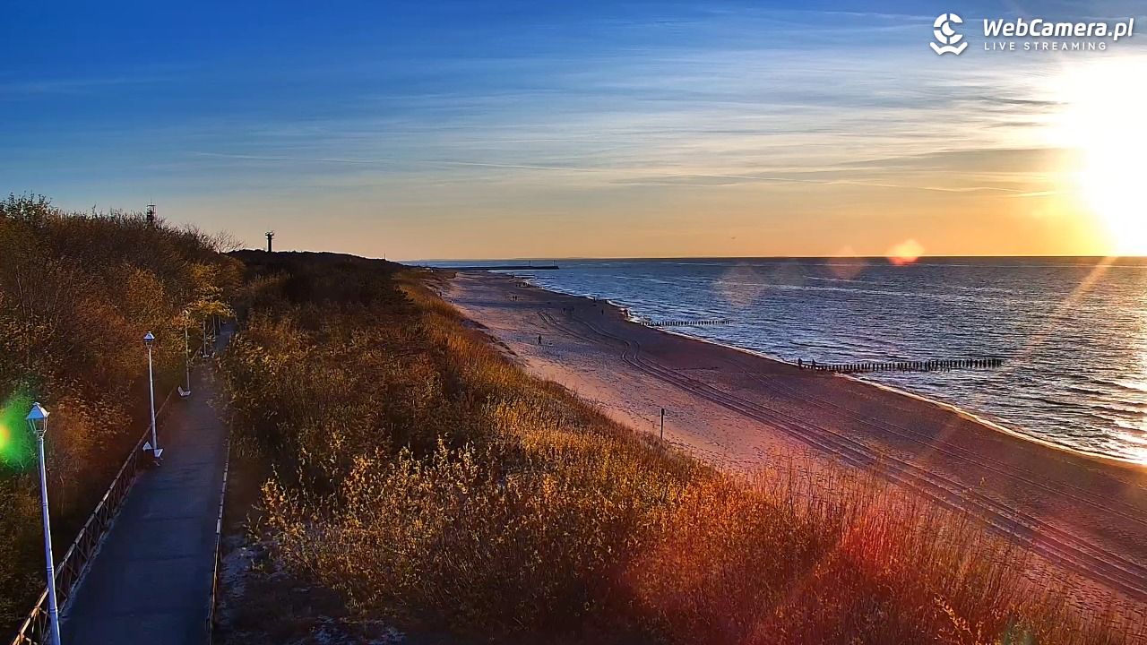 DZIWNÓW  - widok na plażę - 30 kwiecień 2026, 20:04