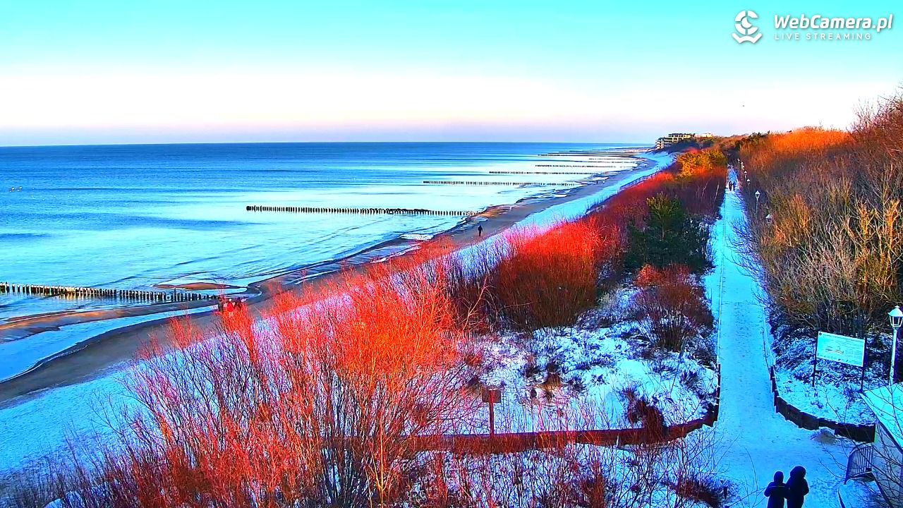 DZIWNÓW  - widok na plażę - 07 styczeń 2026, 13:54