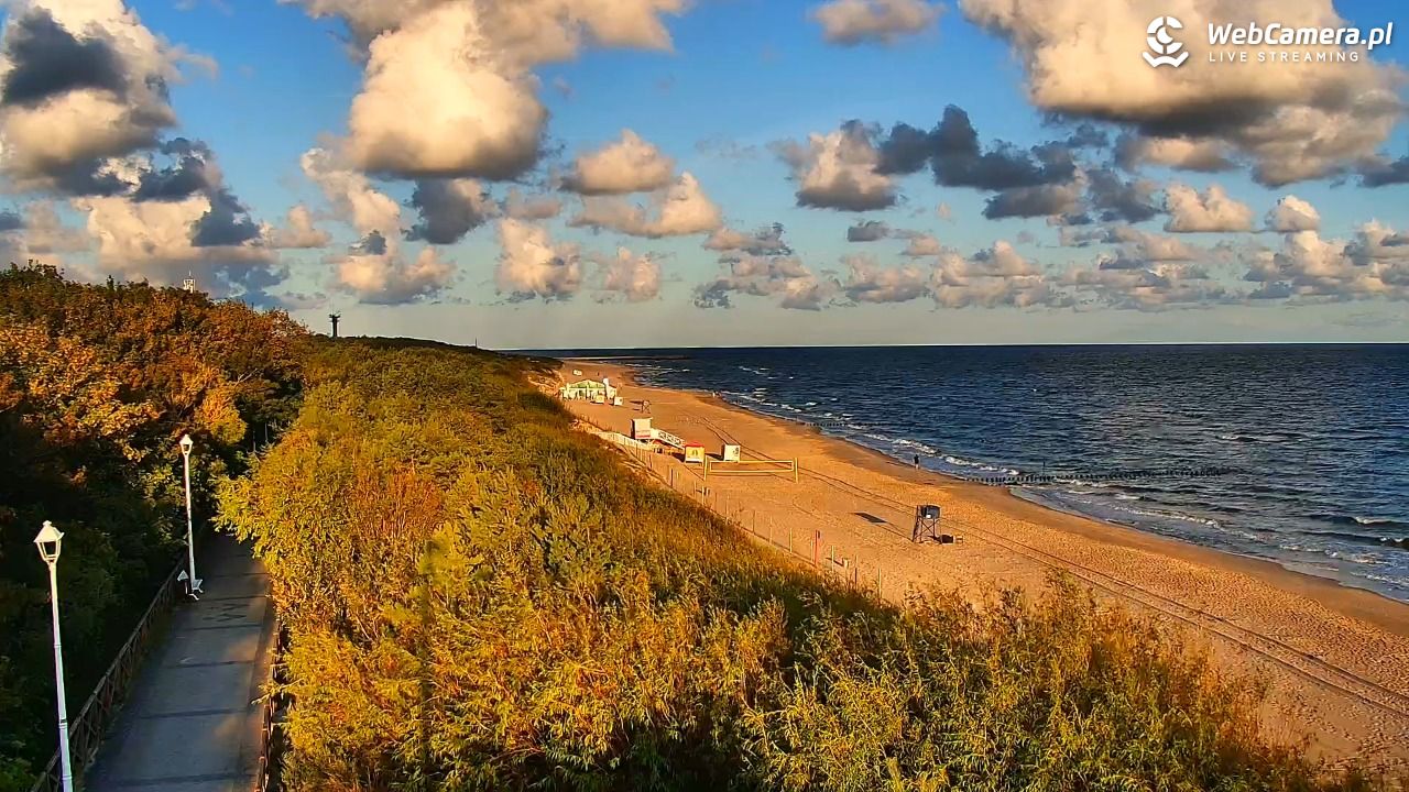 DZIWNÓW  - widok na plażę - 08 sierpień 2026, 06:31