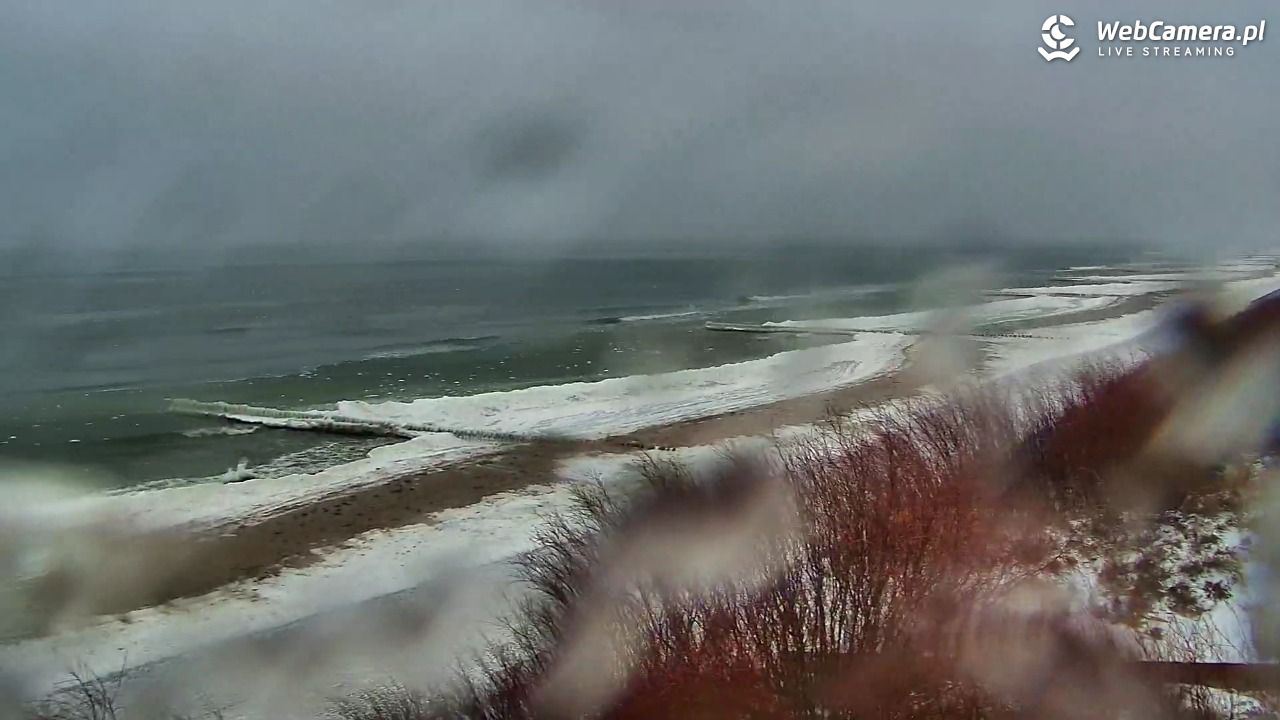 DZIWNÓW  - widok na plażę - 05 luty 2026, 15:24