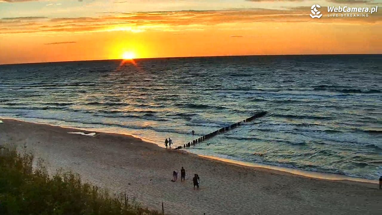 DZIWNÓW  - widok na plażę - 06 sierpień 2026, 20:46