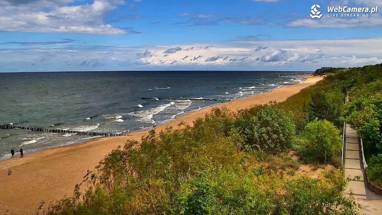 DZIWNÓW  - widok na plażę - 13 czerwiec 2026, 13:23