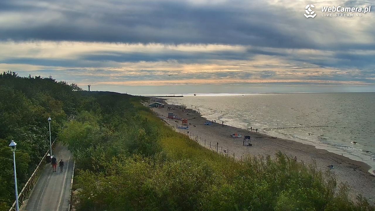 DZIWNÓW  - widok na plażę - 10 lipiec 2026, 17:44