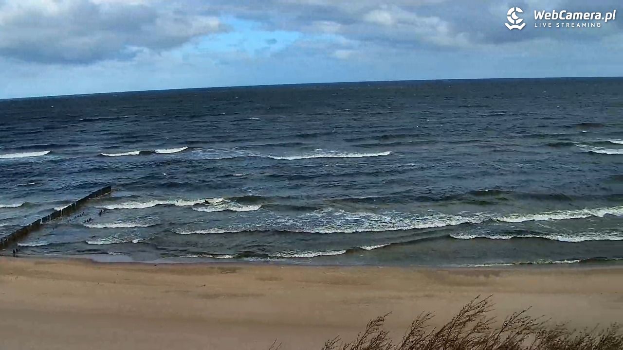 DZIWNÓW  - widok na plażę - 06 kwiecień 2026, 09:08