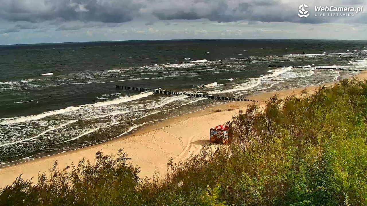DZIWNÓW  - widok na plażę - 07 sierpień 2026, 09:02