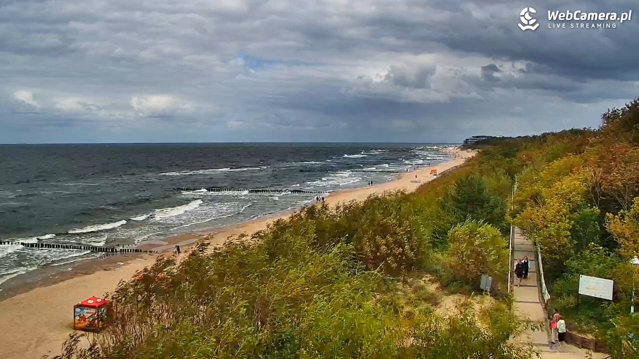 DZIWNÓW  - widok na plażę - 07 sierpień 2026, 13:02