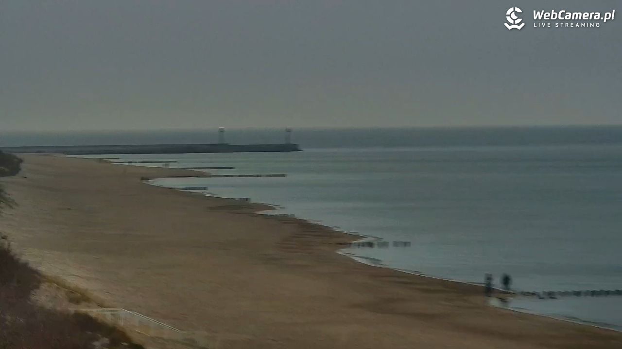 DZIWNÓW  - widok na plażę - 11 listopad 2025, 14:21