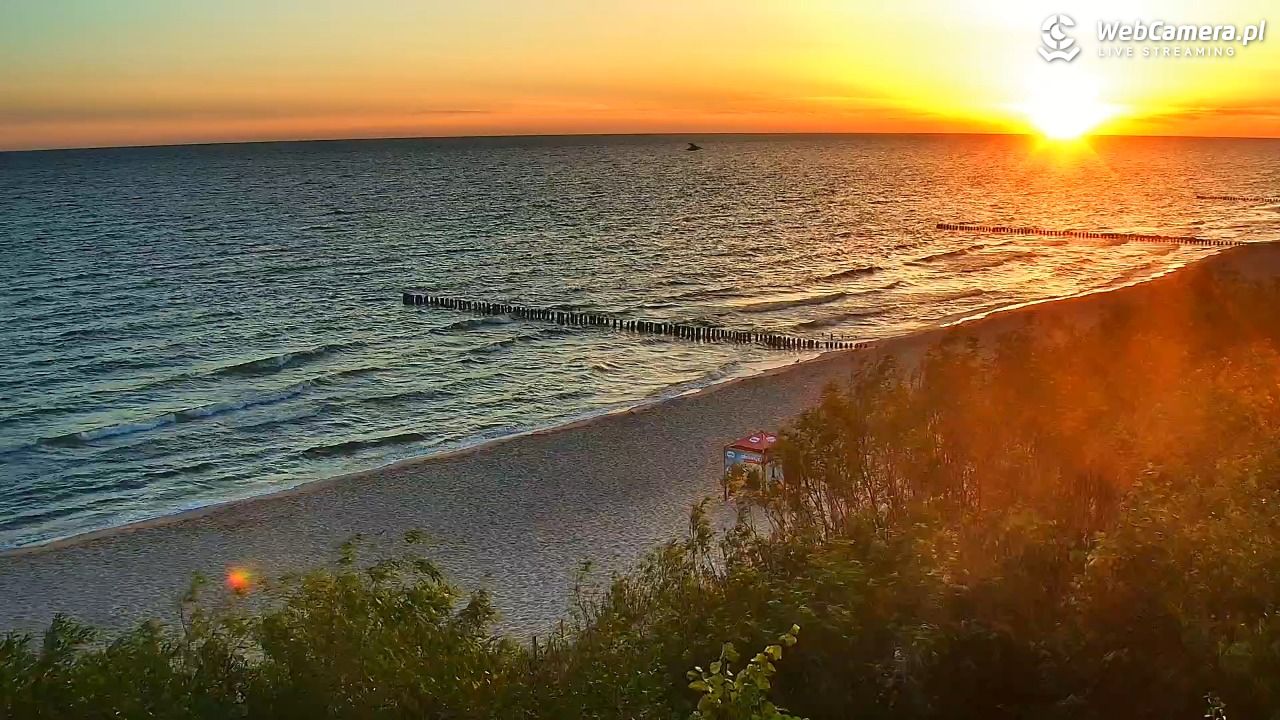 DZIWNÓW  - widok na plażę - 26 czerwiec 2026, 04:36