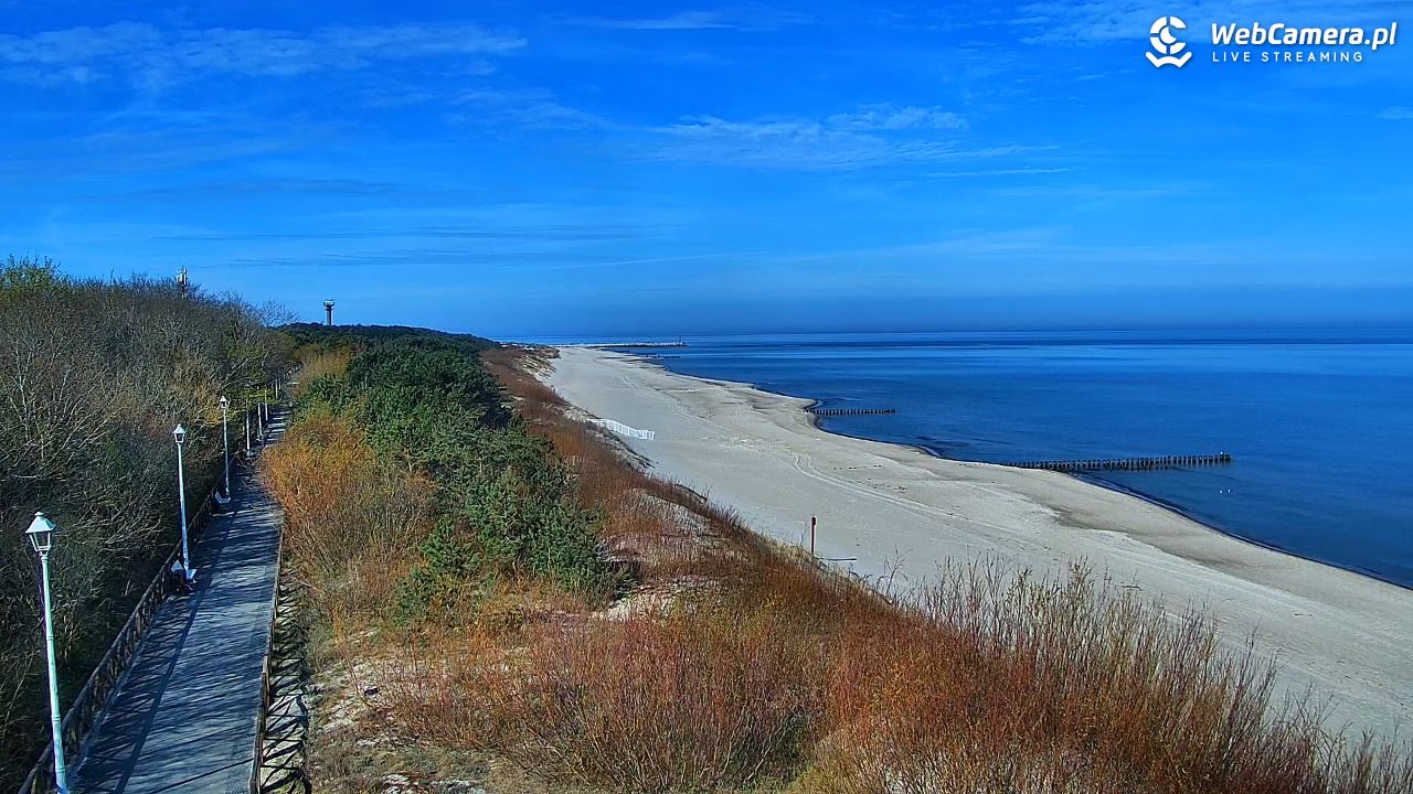 DZIWNÓW  - widok na plażę - 18 kwiecień 2026, 09:22