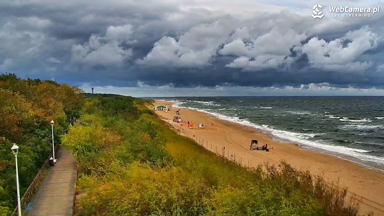 DZIWNÓW  - widok na plażę - 22 sierpień 2026, 08:57