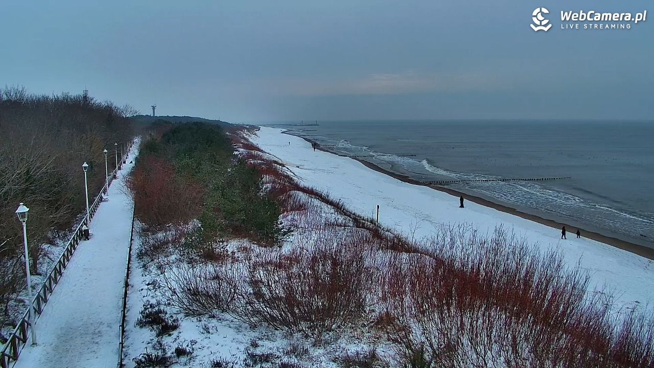 DZIWNÓW  - widok na plażę - 05 styczeń 2026, 15:48