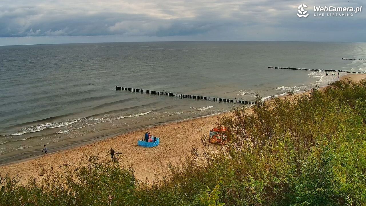 DZIWNÓW  - widok na plażę - 25 lipiec 2026, 08:21