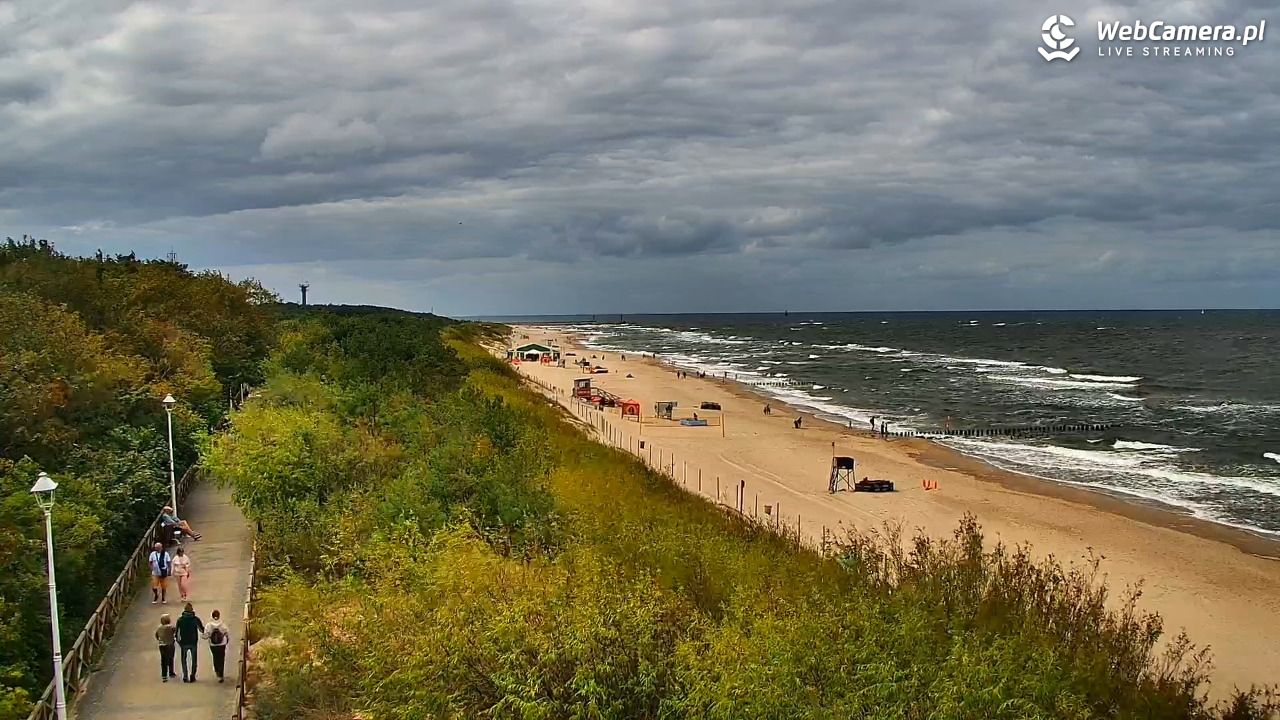 DZIWNÓW  - widok na plażę - 07 sierpień 2026, 13:35