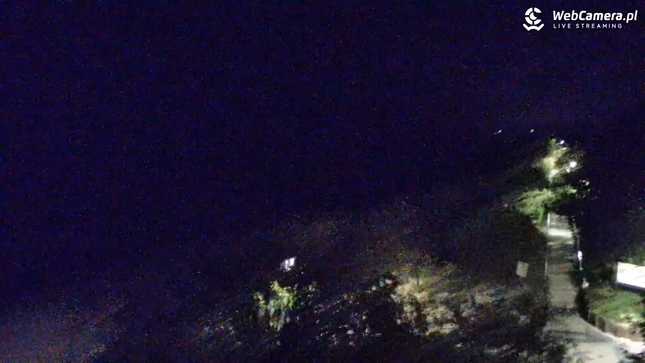 DZIWNÓW  - widok na plażę - 25 lipiec 2026, 00:10