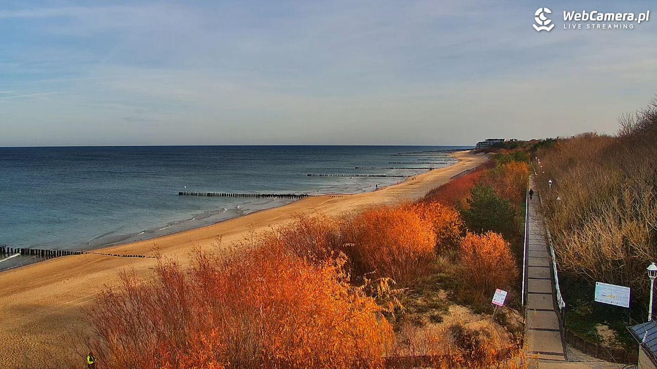 DZIWNÓW  - widok na plażę - 13 listopad 2025, 11:17