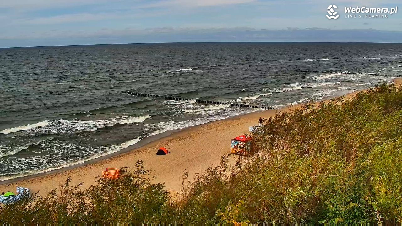DZIWNÓW  - widok na plażę - 18 sierpień 2026, 16:14