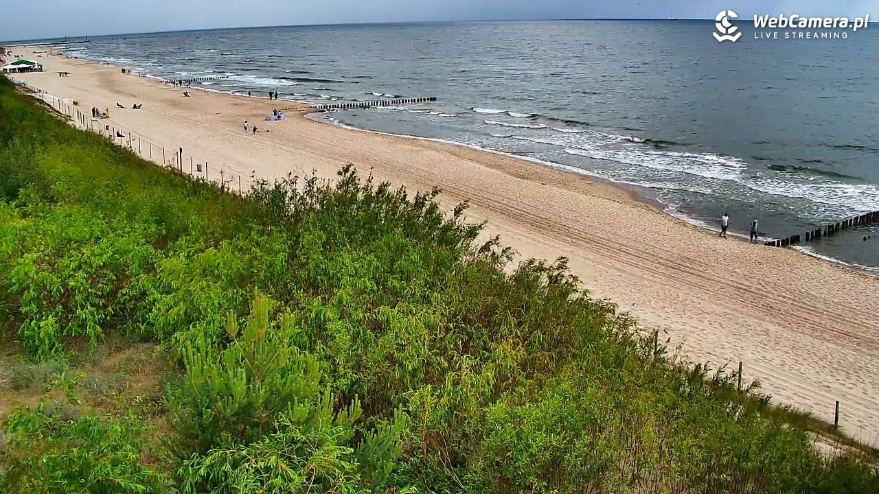 DZIWNÓW  - widok na plażę - 13 czerwiec 2026, 11:40