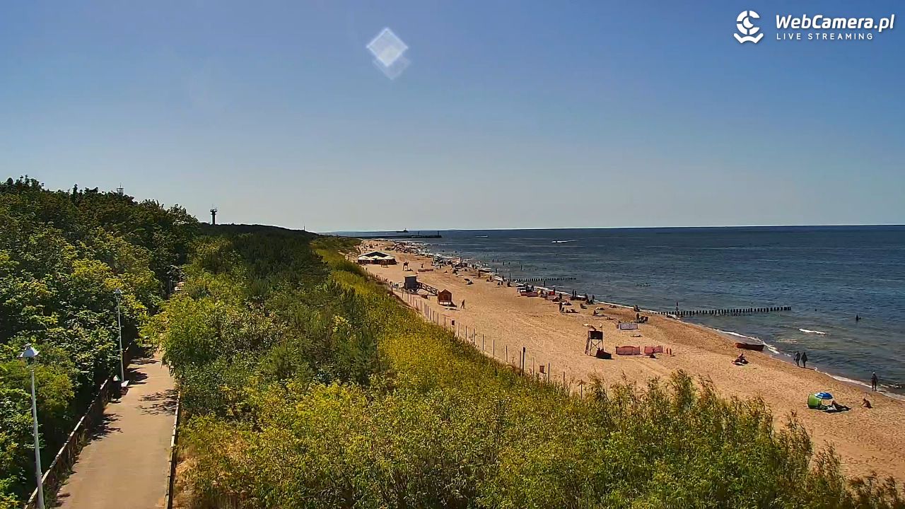 DZIWNÓW  - widok na plażę - 26 czerwiec 2026, 16:07