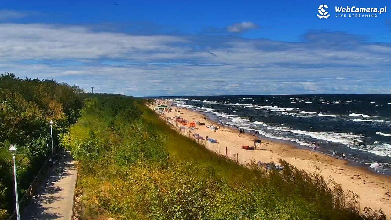 DZIWNÓW  - widok na plażę - 23 lipiec 2026, 11:47