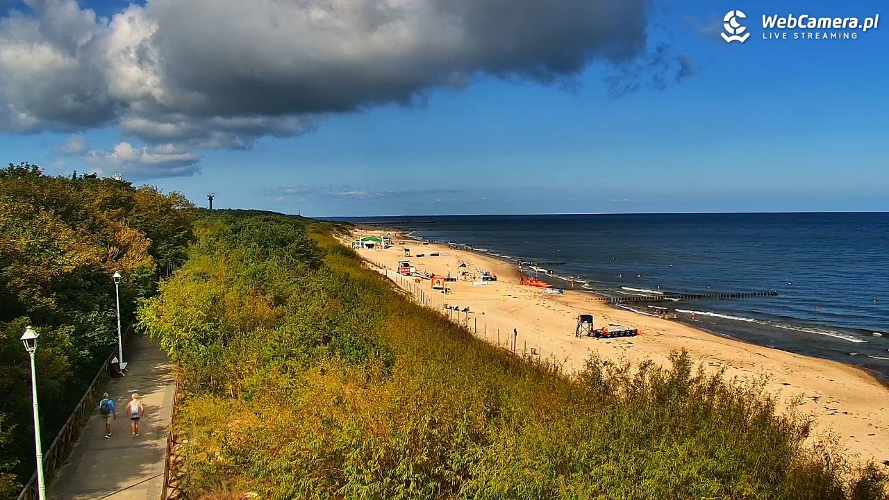 DZIWNÓW  - widok na plażę - 25 lipiec 2026, 09:24
