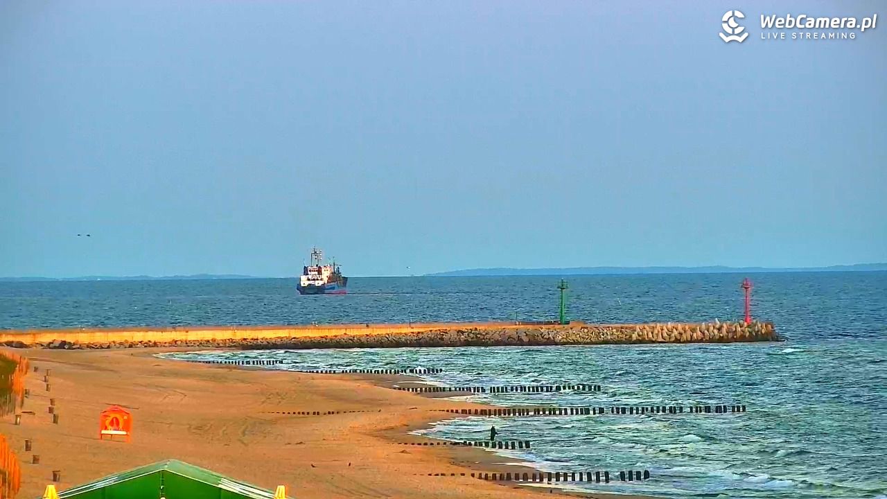 DZIWNÓW  - widok na plażę - 26 czerwiec 2026, 04:31
