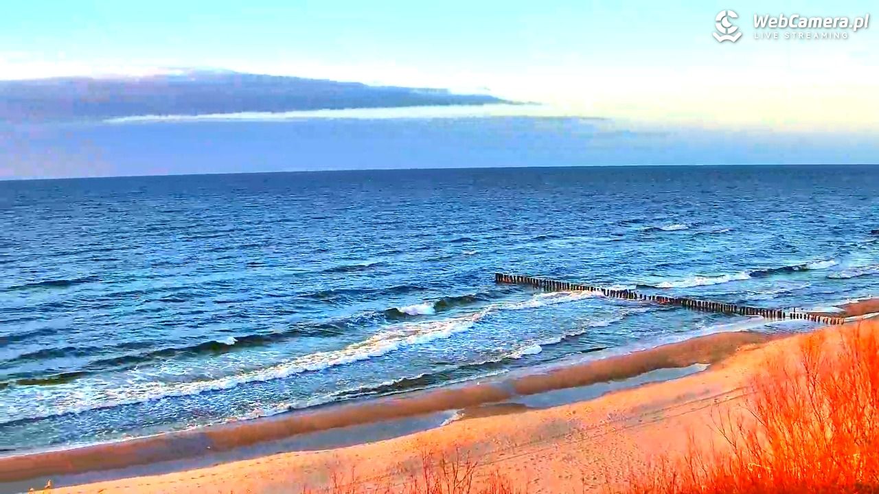 DZIWNÓW  - widok na plażę - 26 marzec 2026, 18:04