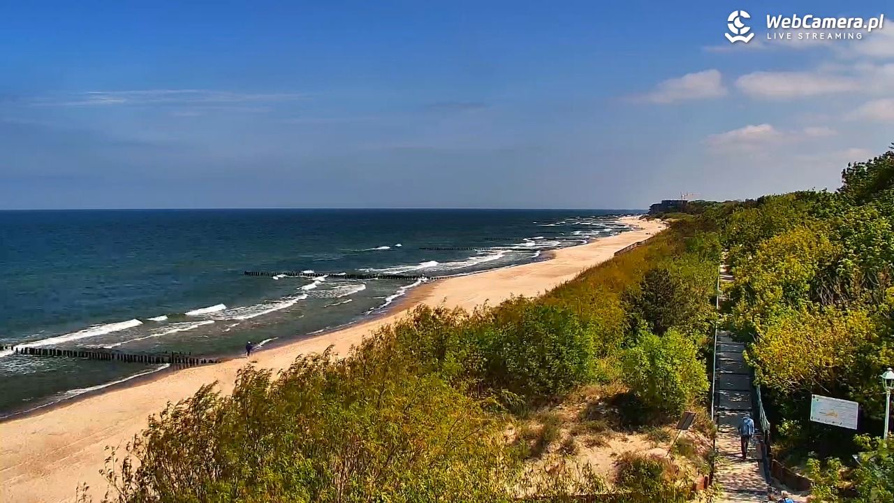 DZIWNÓW  - widok na plażę - 21 maj 2025, 11:58