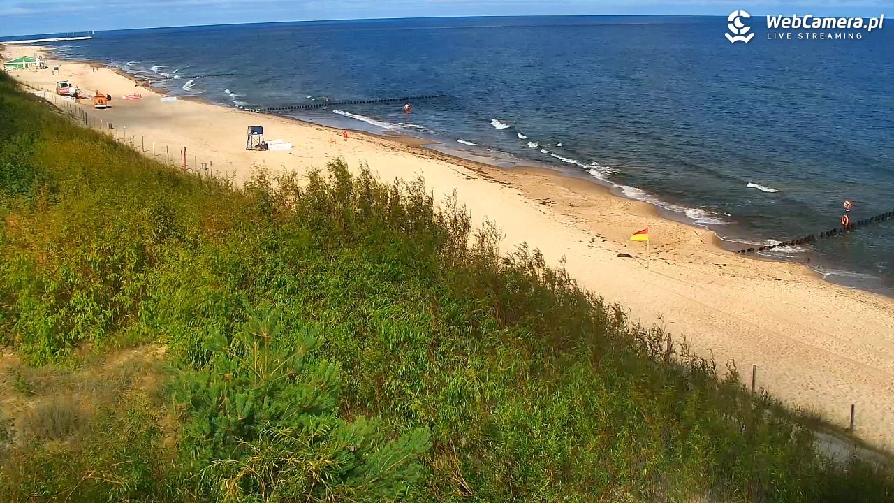 DZIWNÓW  - widok na plażę - 11 lipiec 2026, 08:53