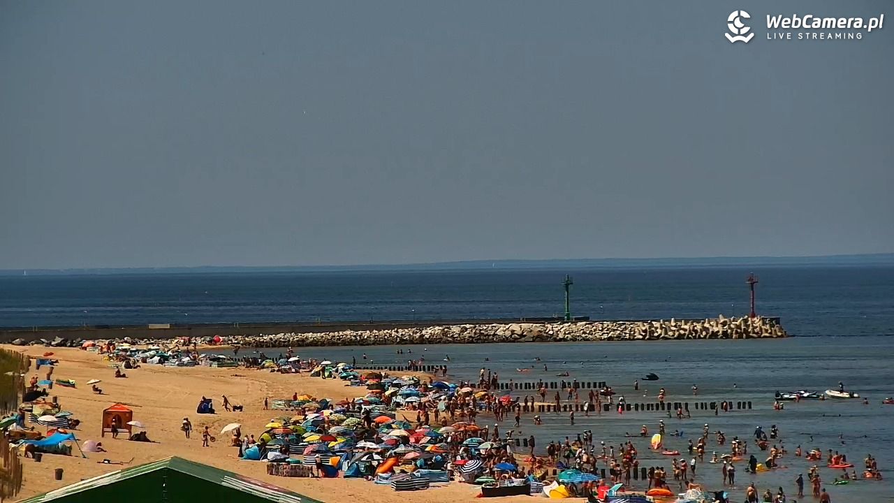 DZIWNÓW  - widok na plażę - 27 czerwiec 2026, 12:07