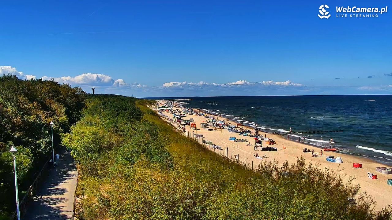 DZIWNÓW  - widok na plażę - 08 sierpień 2026, 11:55